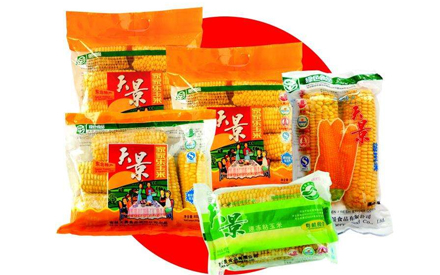 甜玉米，水果玉米包裝袋